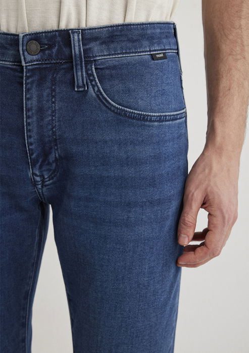 Mavi Мужские Джинсы Темно-Синие Marcus Slim Straight [5]