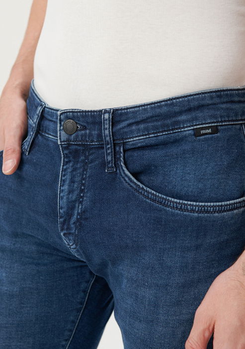 Mavi Blugi Navy Marcus Slim Straight Barbati [7]