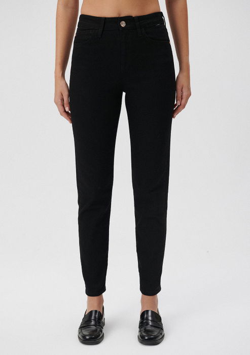 Mavi Женские Джинсы Чёрные Cindy Mom [3]