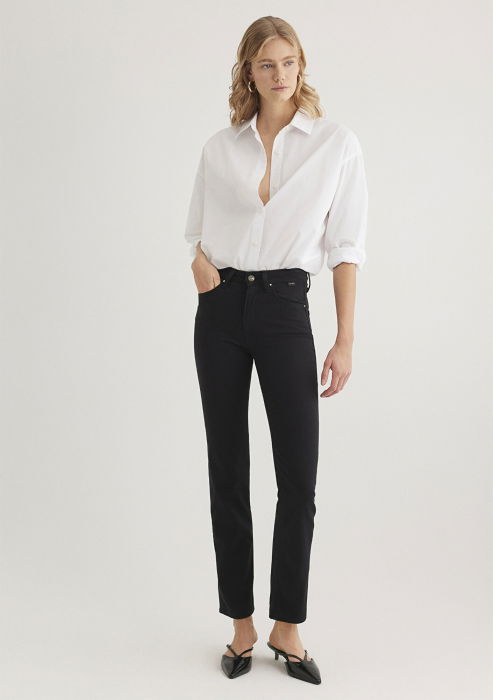 Mavi Женские Джинсы Чёрные Kendra Straight [2]