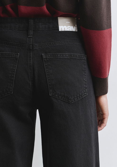 Mavi Blugi Gri Inchis Malibu Wide Leg Femei [8]