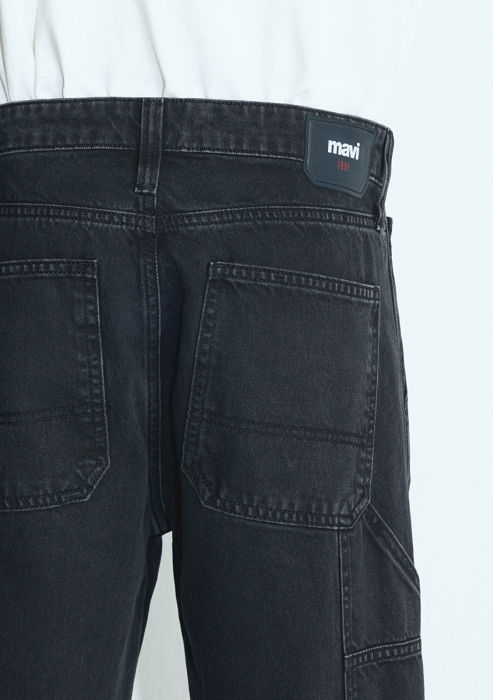 Mavi Мужские Джинсы Чёрные Oxford Loose [8]
