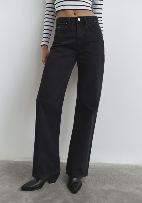 Mavi Blugi Negri Victoria Wide Leg Femei [3]