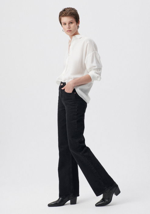 Mavi Blugi Negri Victoria Wide Leg Femei [2]