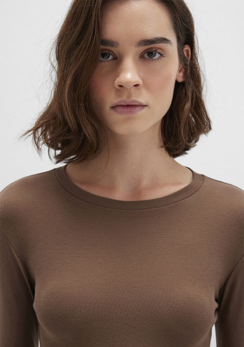 Mavi Bluza Maro Crop Femei [6]