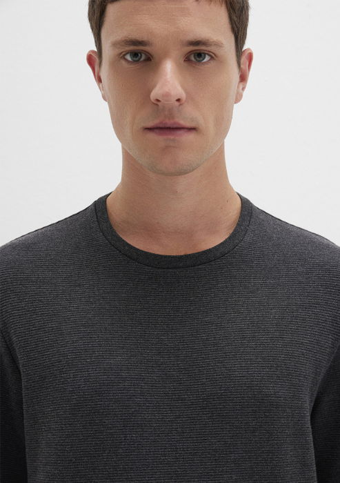 Mavi Bluza Gri Inchis Slim Barbati [5]