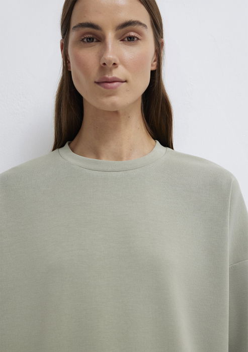 Bluza Verde Măslinie Oversize Femei [6]