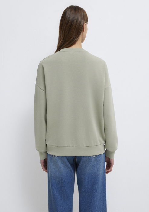Bluza Verde Măslinie Oversize Femei [5]
