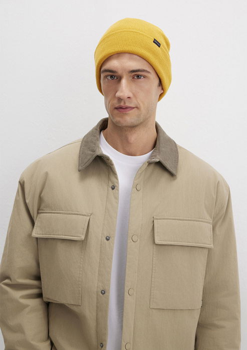 Mavi Caciula Galbena Mustar  Barbati [1]