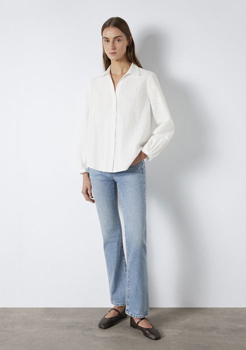 Mavi Camasa Alba Regular Femei [3]