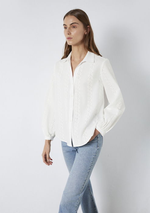 Mavi Camasa Alba Regular Femei [2]