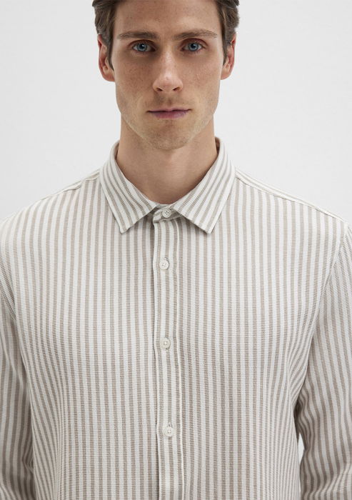 Mavi Camasa Alba  Barbati [6]