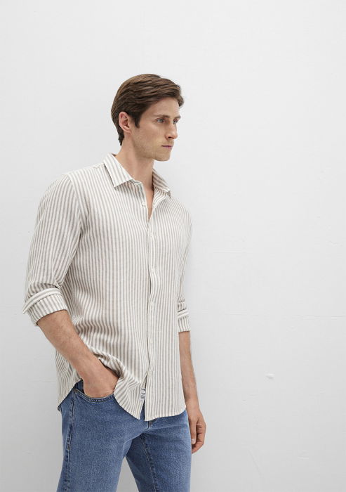 Mavi Camasa Alba  Barbati [2]