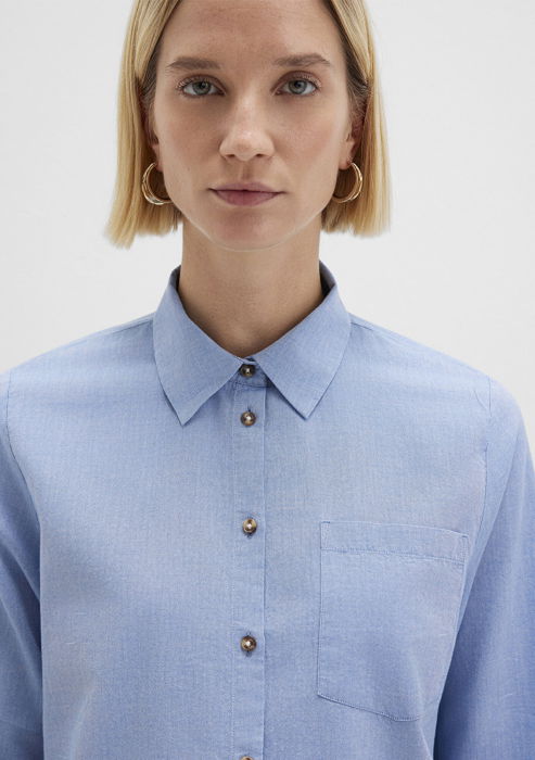 Mavi Рубашка Blue Chambray Regular [7]