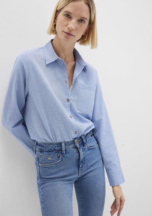 Mavi Рубашка Blue Chambray Regular [3]