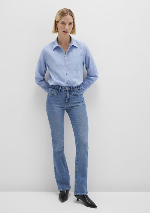 Mavi Рубашка Blue Chambray Regular [2]