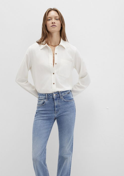 Mavi Camasa Alba  Femei [3]