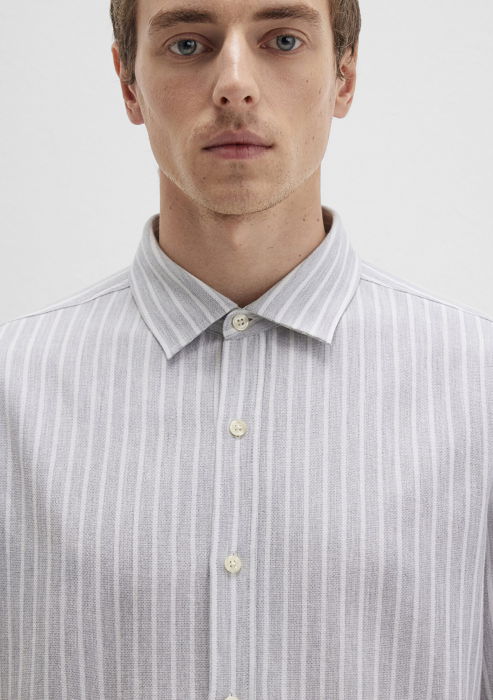 Mavi Camasa Gri Deschis Regular Barbati [5]