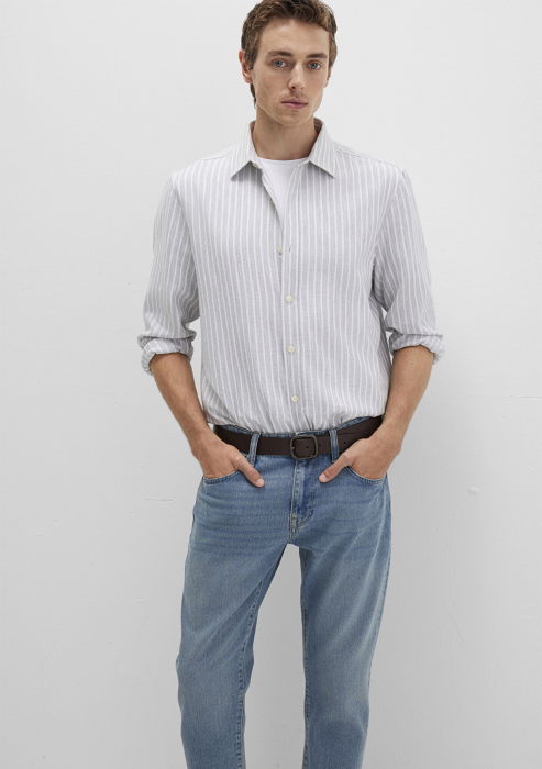 Mavi Camasa Gri Deschis Regular Barbati [1]