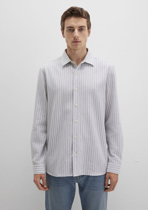 Mavi Camasa Gri Deschis Regular Barbati [3]