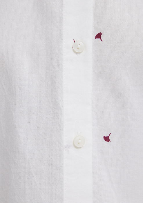 Camasa Alba Loose Femei [8]