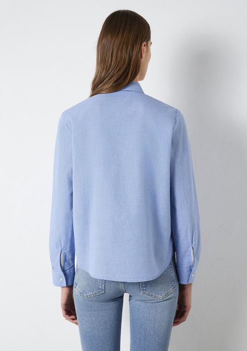 Camasa Albastra Regular Femei [7]