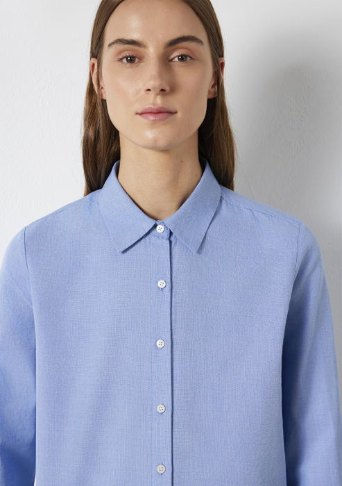 Camasa Albastra Regular Femei [8]