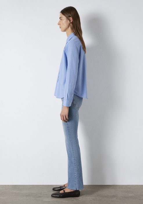 Camasa Albastra Regular Femei [6]