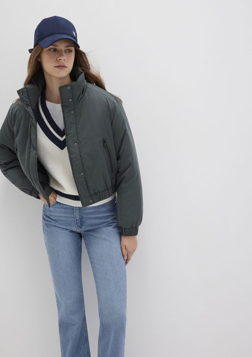 Mavi Geaca Gri Inchis Regular Femei [2]