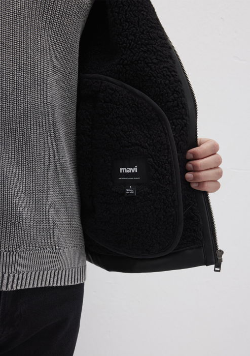 Mavi Geaca De Iarna Neagra  Barbati [8]