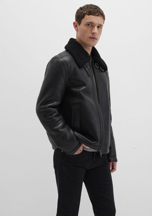 Mavi Geaca De Iarna Neagra  Barbati [1]