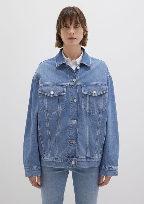 Geaca Albastra Oversize Femei [4]