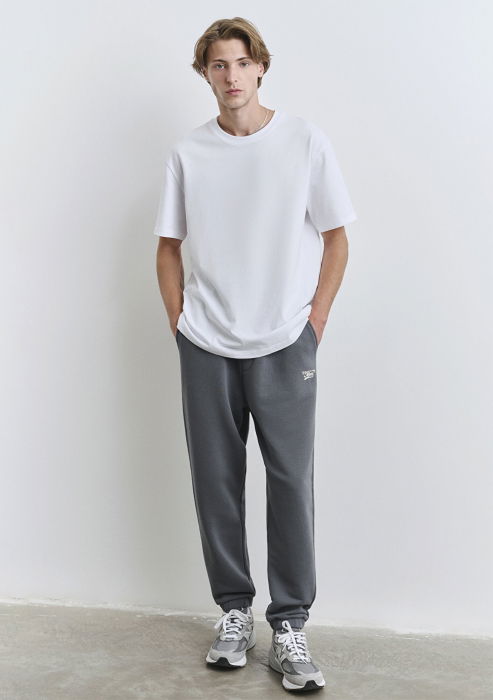 Pantaloni Gri Inchis Loose Barbati [2]