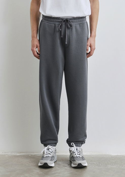 Pantaloni Gri Inchis Loose Barbati [4]