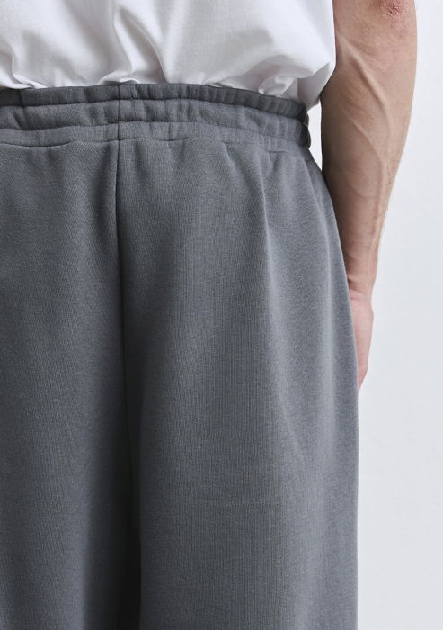 Pantaloni Gri Inchis Loose Barbati [8]