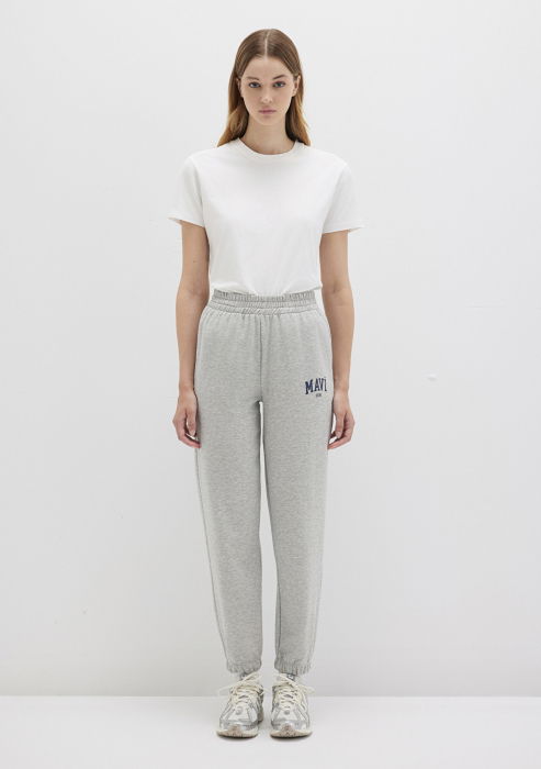 Mavi Pantaloni Gri Deschis Straight Femei [4]