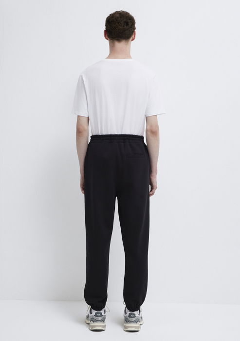 Pantaloni Negri Loose Barbati [5]