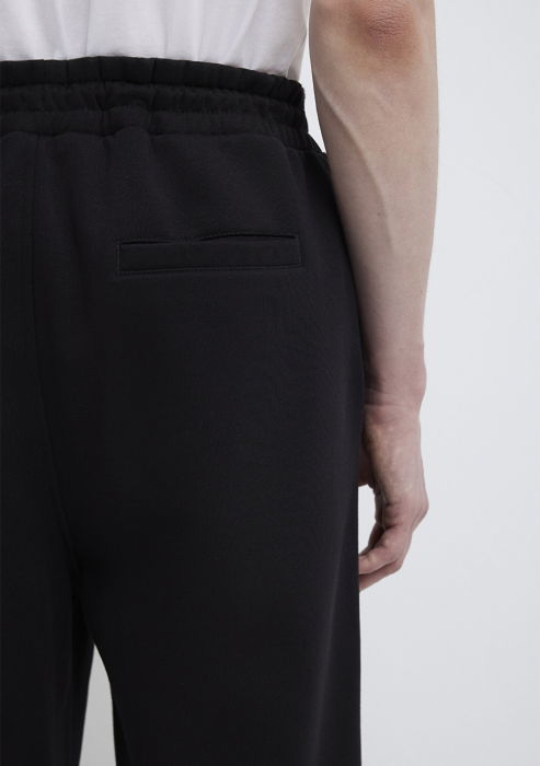 Pantaloni Negri Loose Barbati [7]