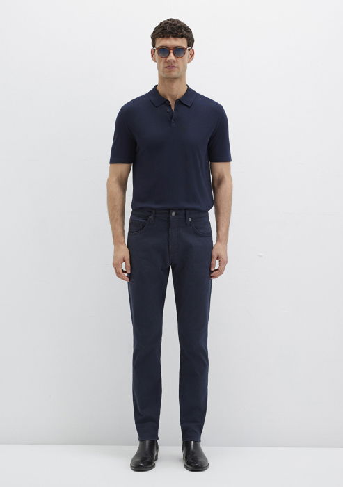 Mavi Pantaloni Navy Tapered Barbati [3]