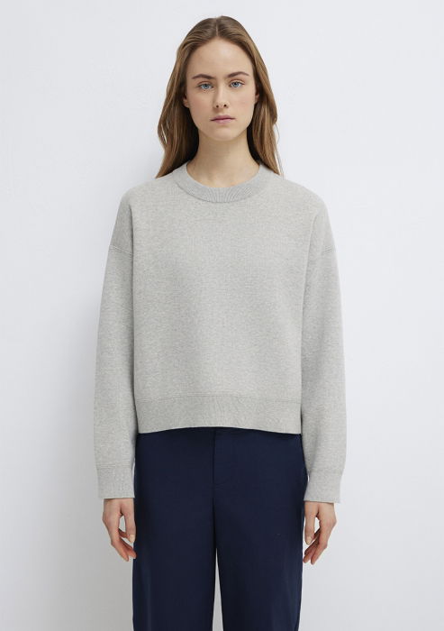 Mavi Pulover Bej Loose Femei [4]