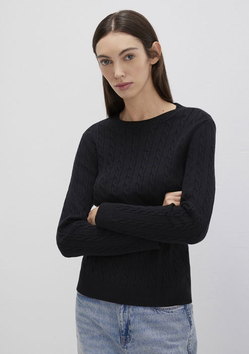 Mavi Pulover Negru  Femei [2]