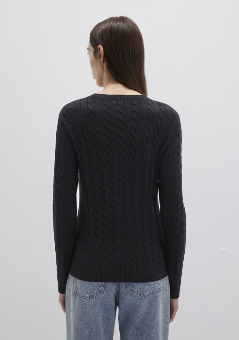 Mavi Pulover Negru  Femei [4]