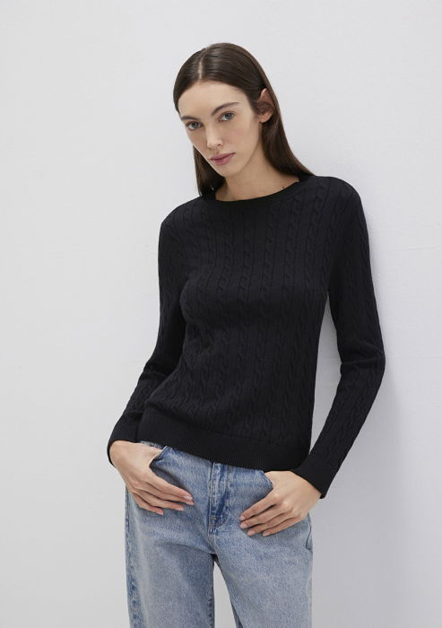 Mavi Pulover Negru  Femei [1]