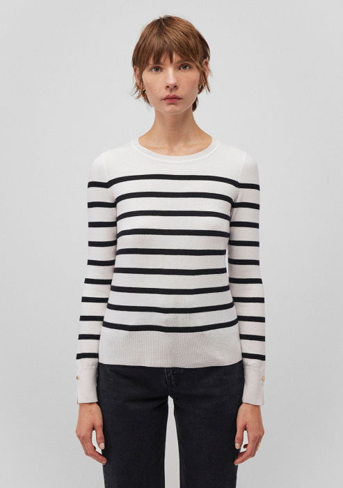 Mavi Pulover Alb Slim Femei [4]