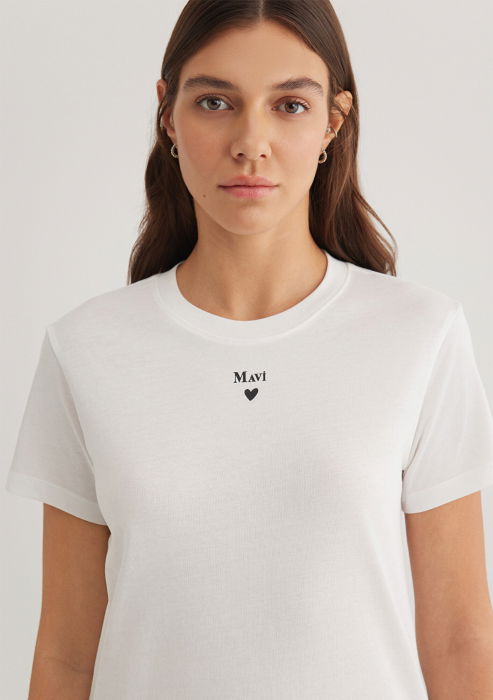Mavi Женская Футболка Белая  [6]