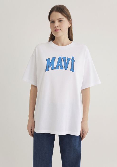 Mavi Женская Футболка Белая  [3]