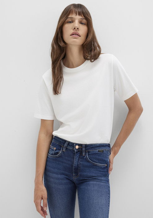 Mavi Tricou Alb Regular Femei [4]