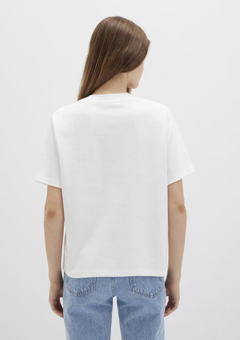 Tricou Alb Regular Femei [5]