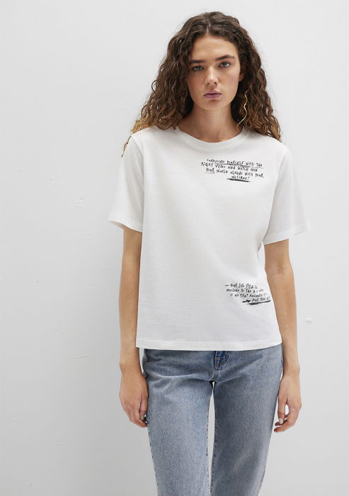 Mavi Футболка Alb Regular [1]