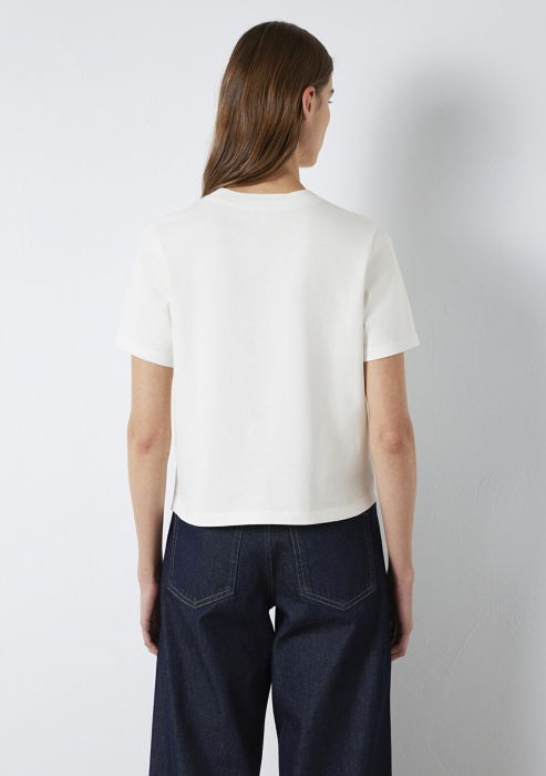 Mavi Tricou Alb Slim Femei [7]